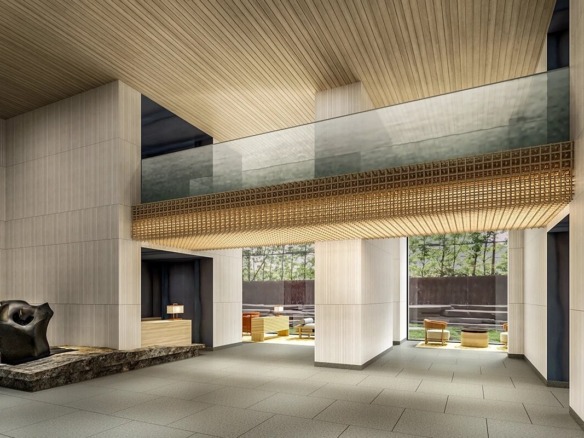 krisumi waterside residences lobby
