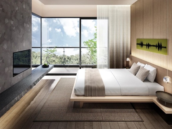 krisumi waterside residences bedroom